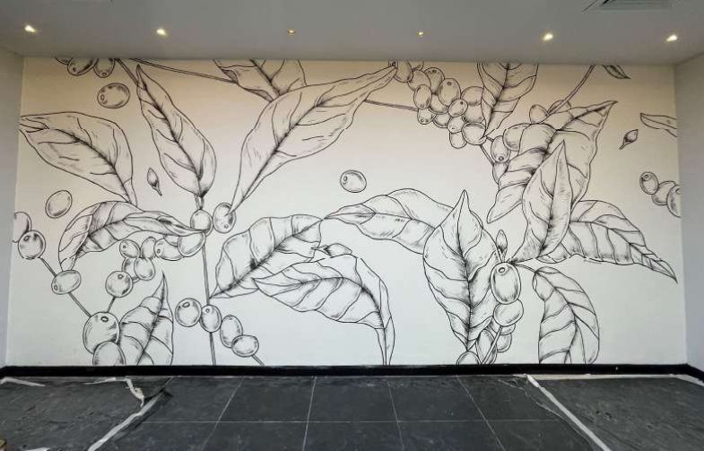 Hand-painted mural — photo 4